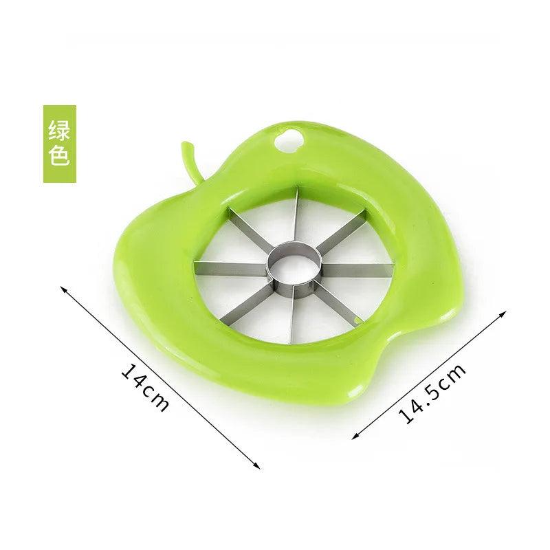 Stainless Steel Apple Corer and Slicer Tool green by HitMyNeed