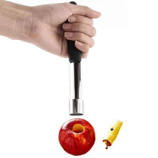Stainless Steel Apple Corer with Non-Slip Handle by HitMyNeed