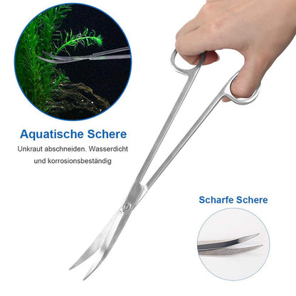 Stainless Steel Aquascaping Tool Set (4 pcs) by HitMyNeed