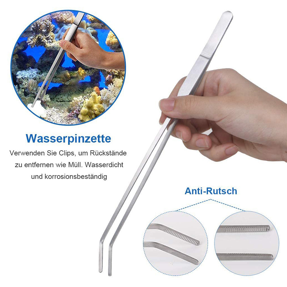 Stainless Steel Aquascaping Tool Set (4 pcs) by HitMyNeed
