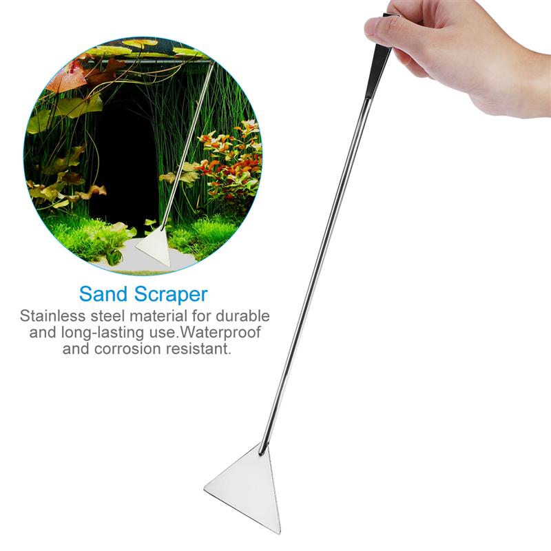 Stainless Steel Aquascaping Tool Set (5pcs) by HitMyNeed