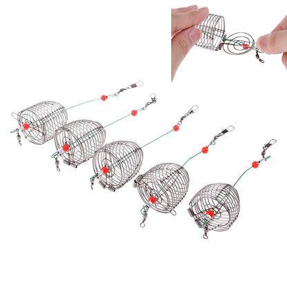 Stainless Steel Bait Feeders Set (5 Pack) by HitMyNeed