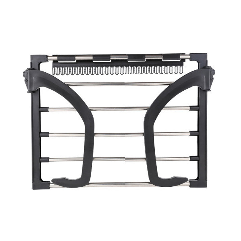 Stainless Steel Balcony Laundry Drying Rack by HitMyNeed