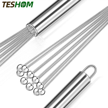 Stainless Steel Ball Whisk for Efficient Mixing by HitMyNeed