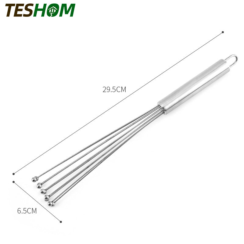 Stainless Steel Ball Whisk for Efficient Mixing by HitMyNeed