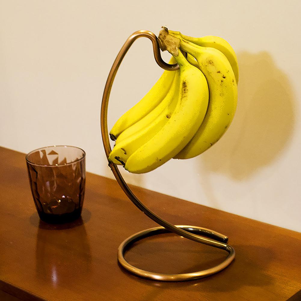 Stainless Steel Banana Hook Countertop Rack by HitMyNeed