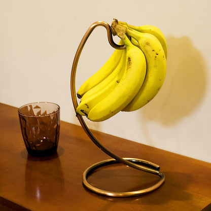 Stainless Steel Banana Hook Countertop Rack by HitMyNeed