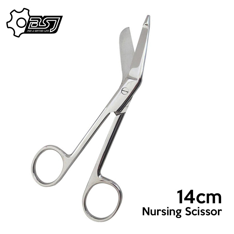 Stainless Steel Bandage Cutting Scissors 14cm by HitMyNeed