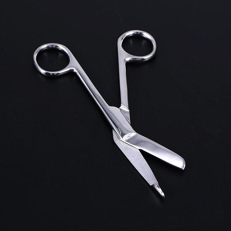 Stainless Steel Bandage Scissors 14.5 cm by HitMyNeed
