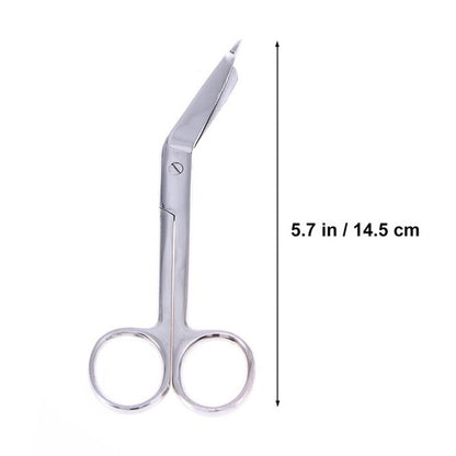 Stainless Steel Bandage Scissors 14.5 cm by HitMyNeed