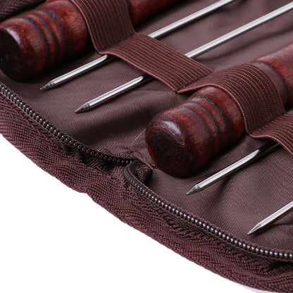 Stainless Steel Barbecue Fork Skewers Set (5pcs) by HitMyNeed