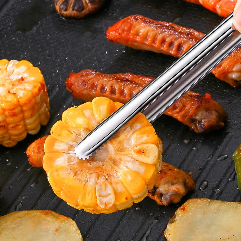 Stainless Steel Barbecue Tongs 24cm by HitMyNeed