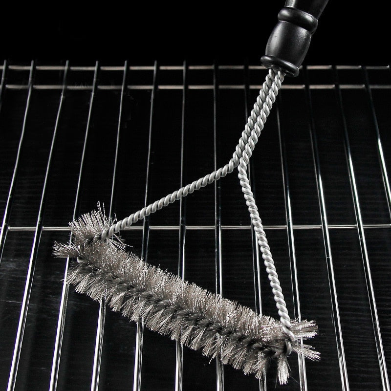 Stainless Steel BBQ Grill Cleaning Brush 30cm by HitMyNeed