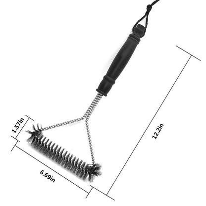 Stainless Steel BBQ Grill Cleaning Brush 30cm by HitMyNeed