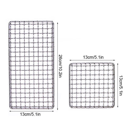 Stainless Steel BBQ Grill Racks with Storage Bag (2pcs) by HitMyNeed