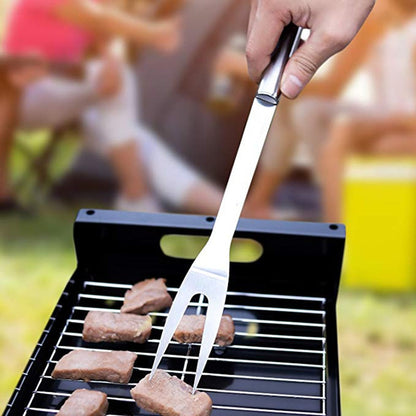 Stainless Steel BBQ Grill Tool Set with Case by HitMyNeed