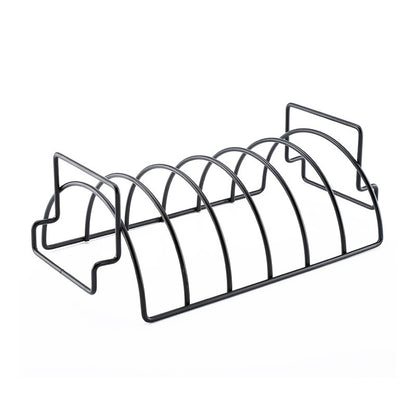 Stainless Steel BBQ Rib Rack Cooking Stand by HitMyNeed