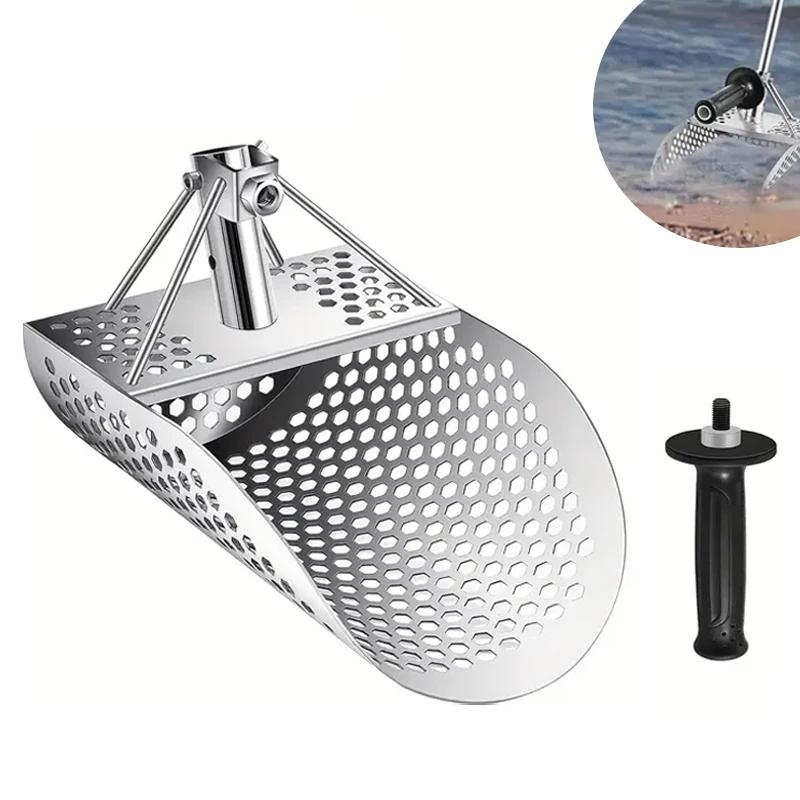 Stainless Steel Beach Sand Scoop for Metal Detecting by HitMyNeed