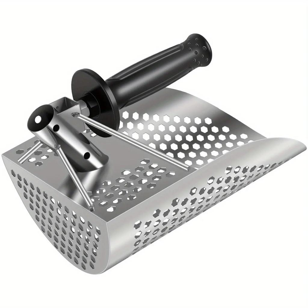 Stainless Steel Beach Sand Scoop for Metal Detecting by HitMyNeed