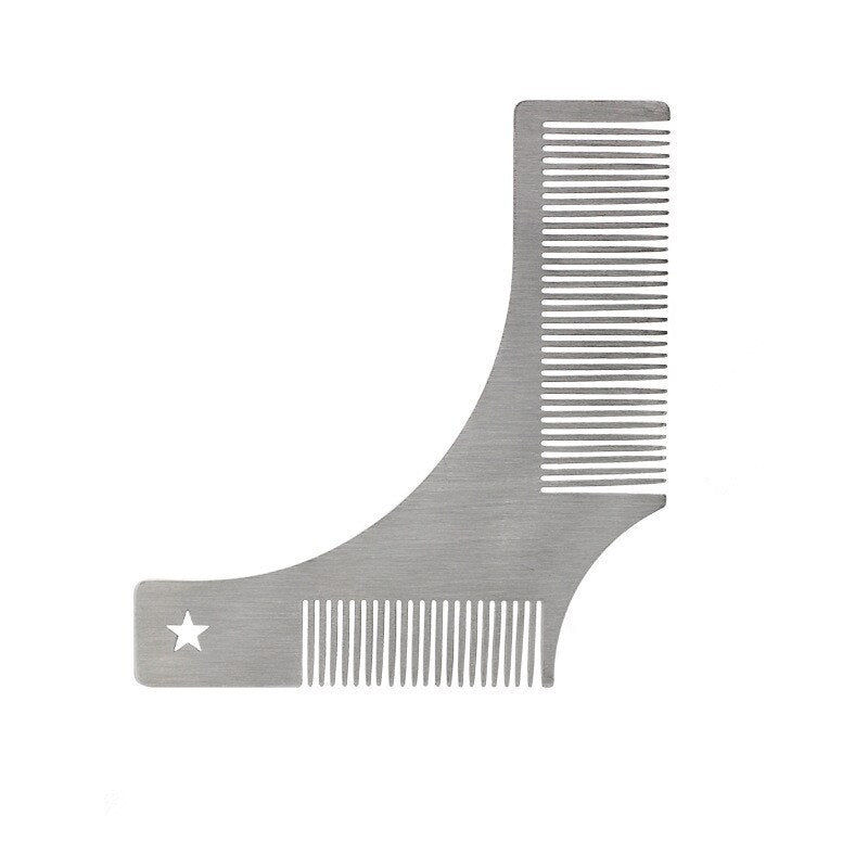 Stainless Steel Beard Comb Shaper Template by HitMyNeed