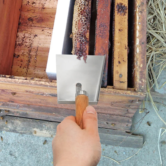 Stainless Steel Beekeeping Pollen Shovel & Hive Scraper by HitMyNeed