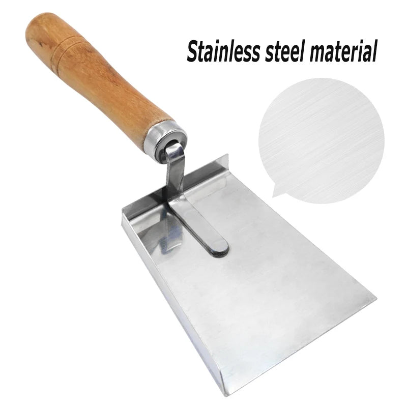 Stainless Steel Beekeeping Pollen Shovel & Hive Scraper by HitMyNeed