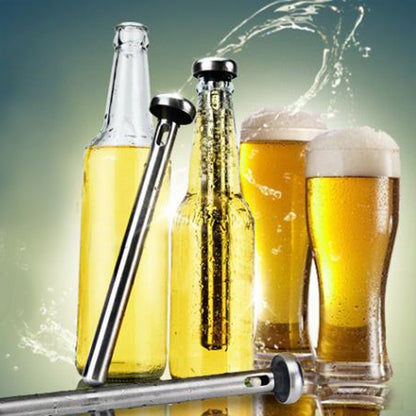 Stainless Steel Beer Chiller Stick with Pour Spout by HitMyNeed
