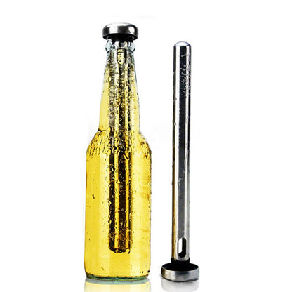 Stainless Steel Beer Chiller Stick with Pour Spout by HitMyNeed