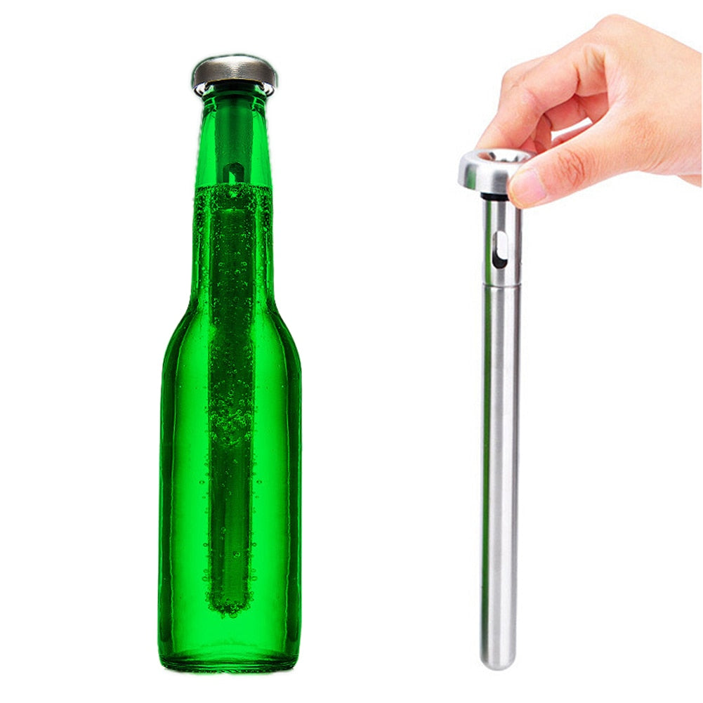 Stainless Steel Beer Cooler Stick Chiller Rod by HitMyNeed