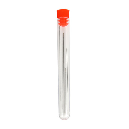 Stainless Steel Big Eye Beading Needles, 6 Pack by HitMyNeed