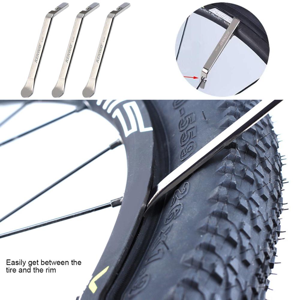 Stainless Steel Bike Tire Levers Set (3 Pack) by HitMyNeed