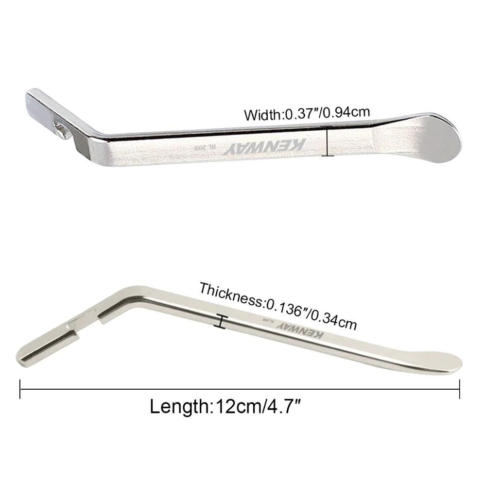 Stainless Steel Bike Tire Levers Set (3 Pack) by HitMyNeed