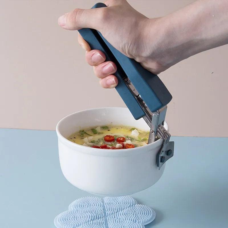 Stainless Steel Bowl and Plate Lifting Clamp by HitMyNeed