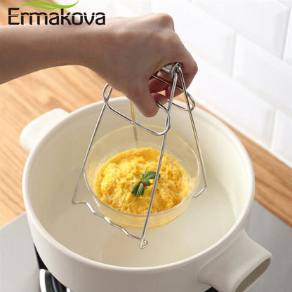 Stainless Steel Bowl Gripper Hot Dish Clamp by HitMyNeed