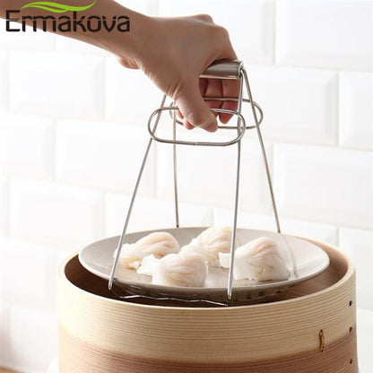 Stainless Steel Bowl Gripper Hot Dish Clamp by HitMyNeed