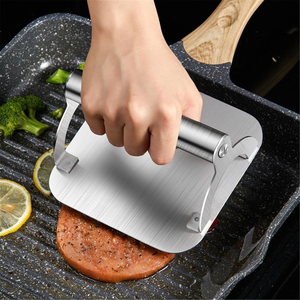 Stainless Steel Burger Smasher Press by HitMyNeed