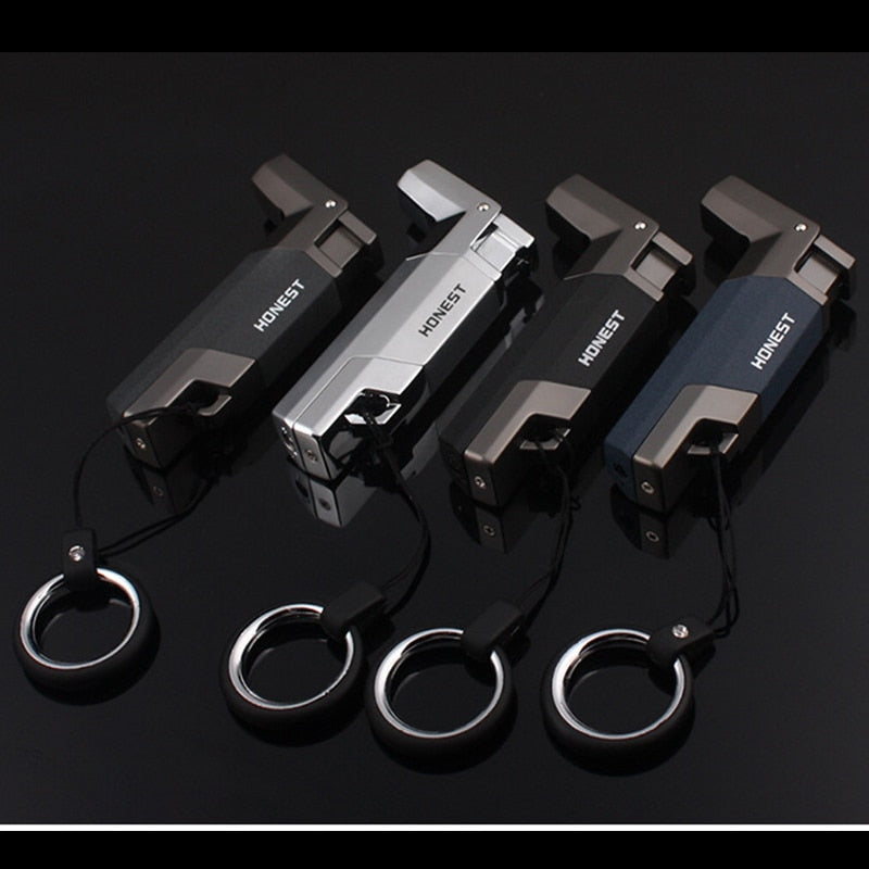 Stainless Steel Butane Jet Torch Lighter by HitMyNeed