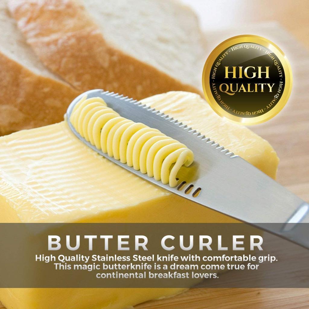 Stainless Steel Butter Curler Knife by HitMyNeed