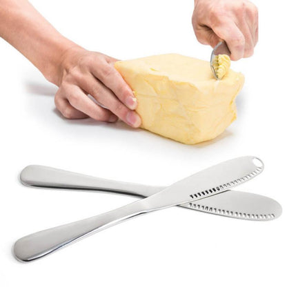 Stainless Steel Butter Knife and Spreader by HitMyNeed