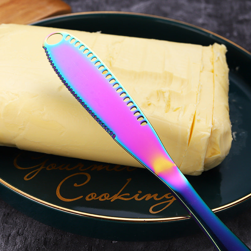 Stainless Steel Butter Knife & Cheese Grater Tool by HitMyNeed