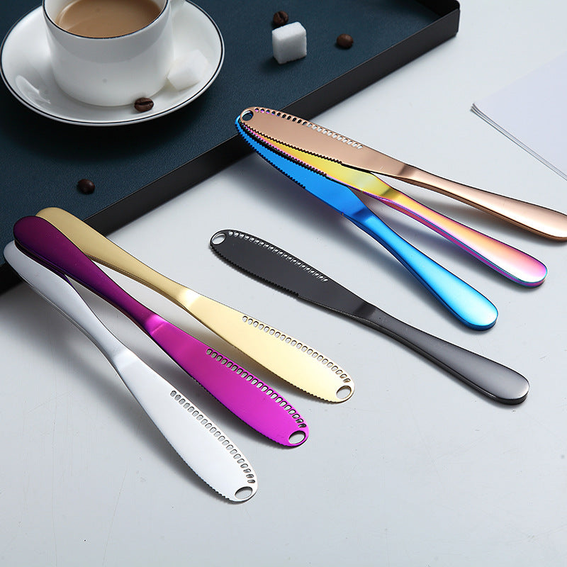 Stainless Steel Butter Knife & Cheese Grater Tool by HitMyNeed