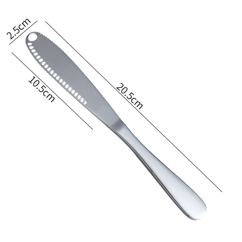 Stainless Steel Butter Knife & Cheese Grater Tool a by HitMyNeed