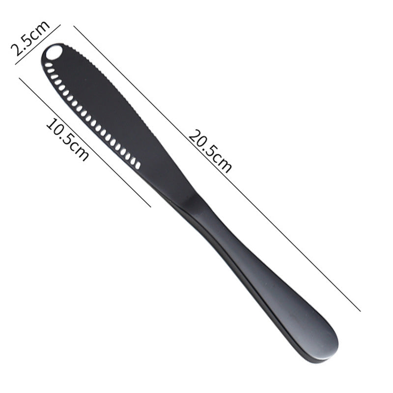 Stainless Steel Butter Knife & Cheese Grater Tool e by HitMyNeed