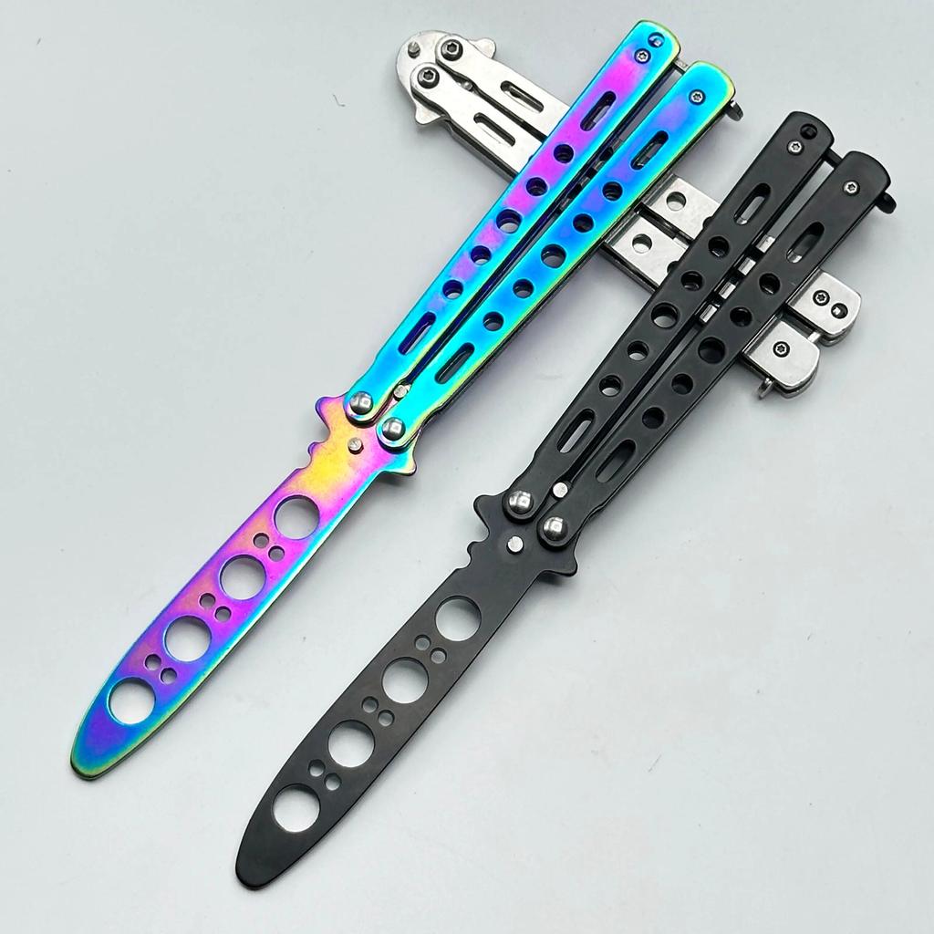 Stainless Steel Butterfly Knife Trainer Balisong by HitMyNeed