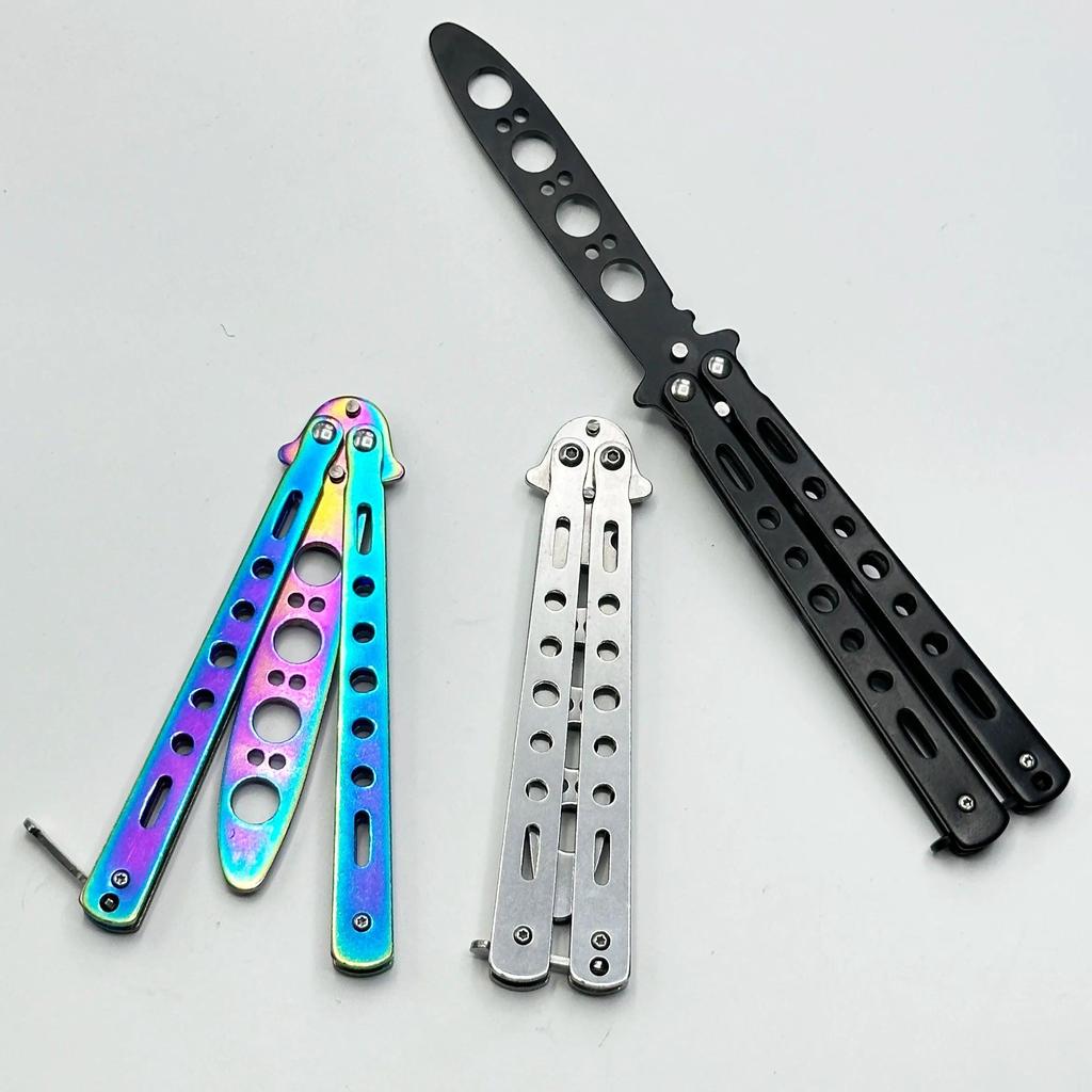 Stainless Steel Butterfly Knife Trainer Balisong by HitMyNeed