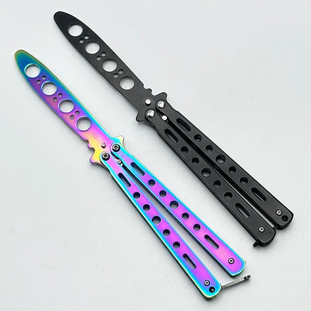 Stainless Steel Butterfly Knife Trainer Balisong by HitMyNeed