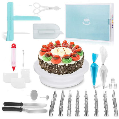 Stainless Steel Cake Decorating Kit Pastry Set by HitMyNeed