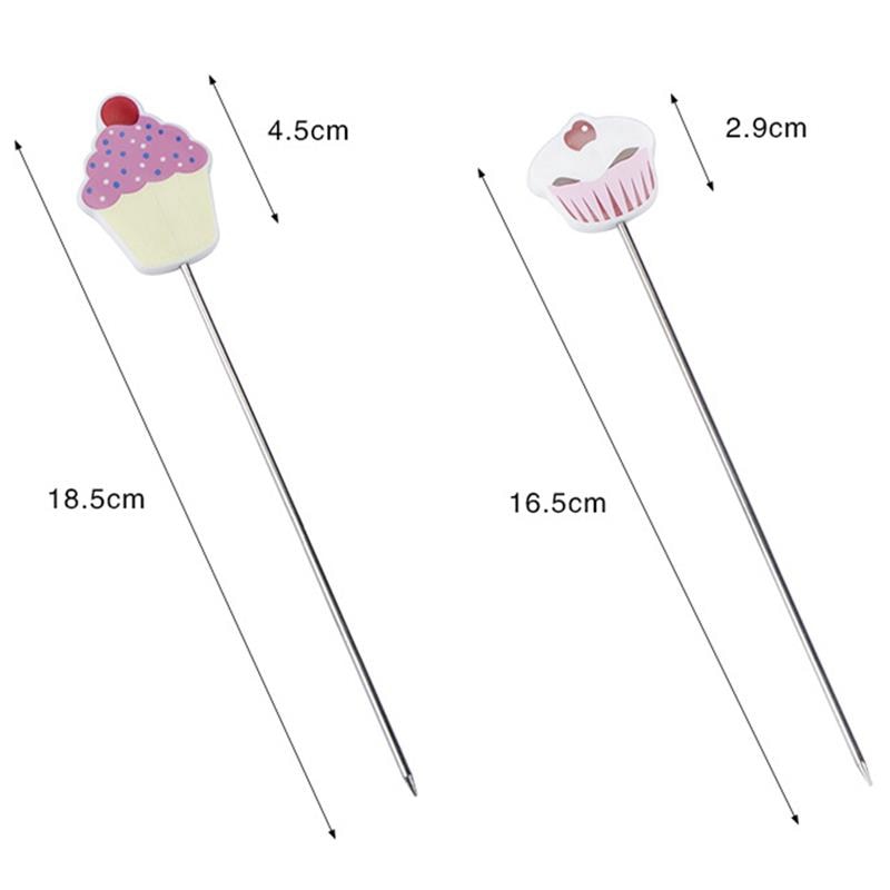 Stainless Steel Cake Tester Sticks Set (2pcs) by HitMyNeed