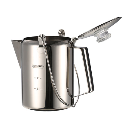 Stainless Steel Camping Coffee Percolator 9 Cup by HitMyNeed