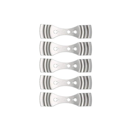 Stainless Steel Candle Wick Holders, 3-Hole (5 Pack) by HitMyNeed